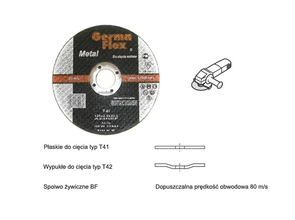 Tarcza do metalu germa flex